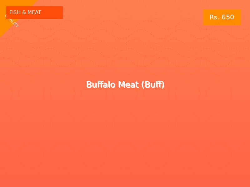Buffalo Meat (Buff)