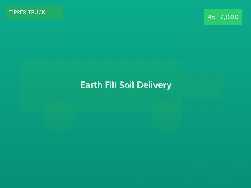 Earth Fill Soil Delivery