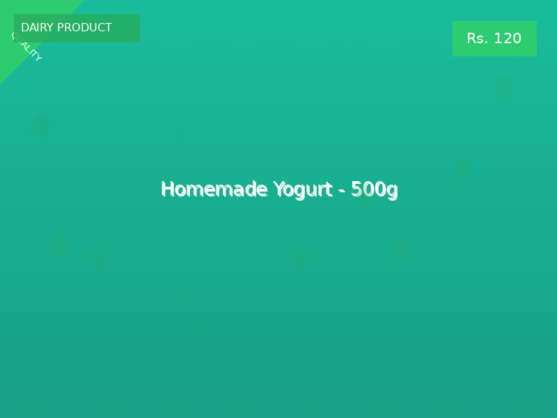 Homemade Yogurt - 500g