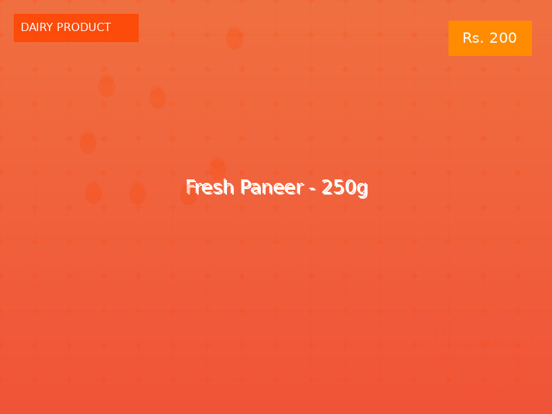 Fresh Paneer - 250g
