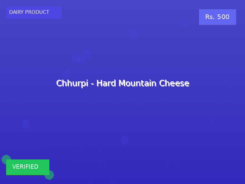 Chhurpi - Hard Mountain Cheese