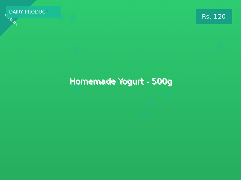 Homemade Yogurt - 500g