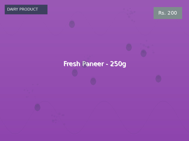 Fresh Paneer - 250g