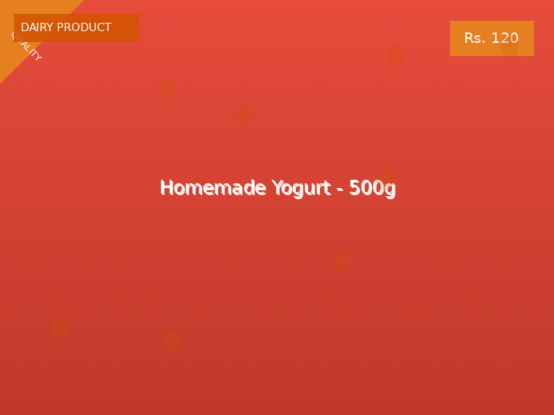 Homemade Yogurt - 500g