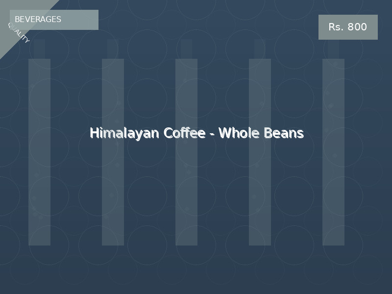 Himalayan Coffee - Whole Beans