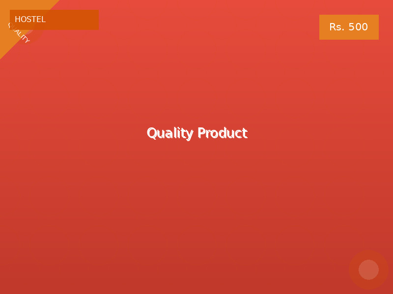 Quality Product