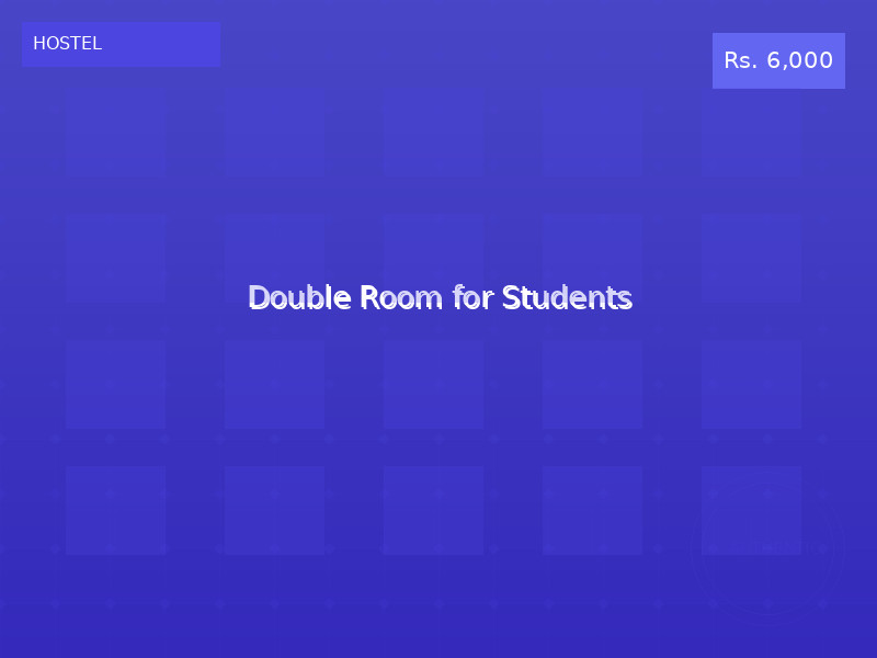 Double Room for Students