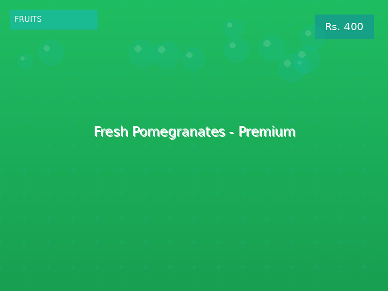 Fresh Pomegranates - Premium