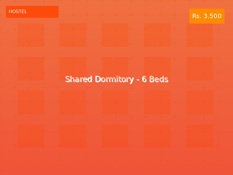 Shared Dormitory - 6 Beds