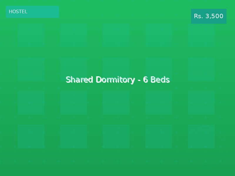Shared Dormitory - 6 Beds