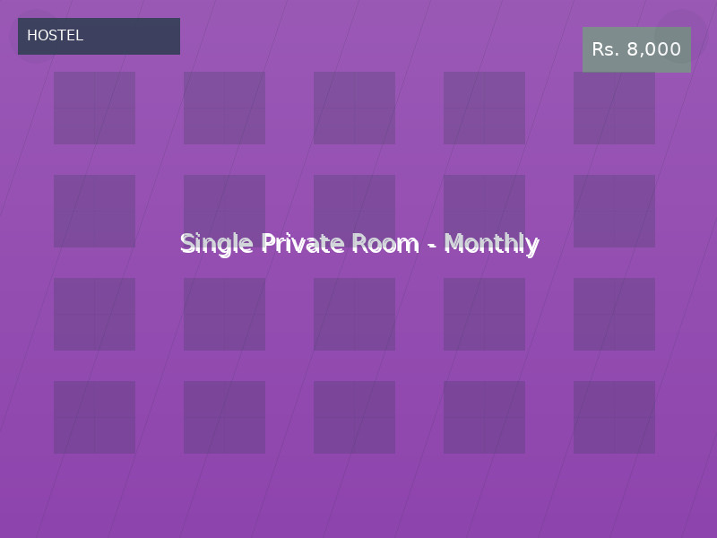 Single Private Room - Monthly