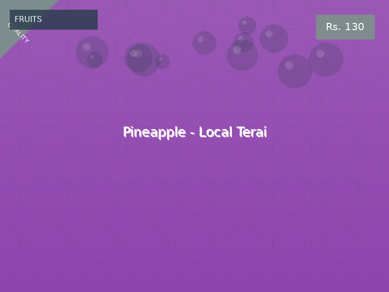 Pineapple - Local Terai