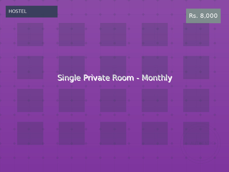 Single Private Room - Monthly
