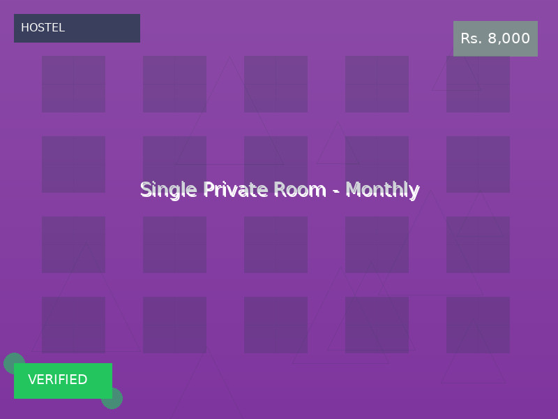 Single Private Room - Monthly
