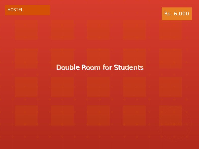 Double Room for Students
