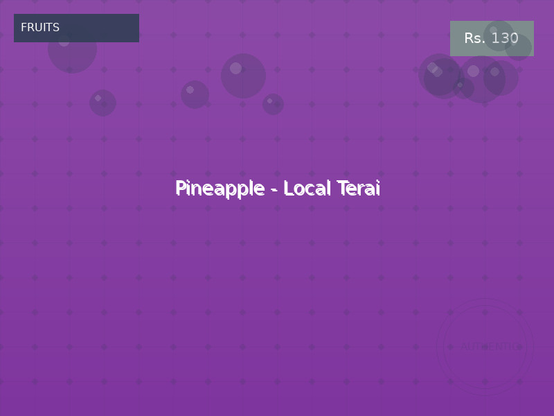 Pineapple - Local Terai