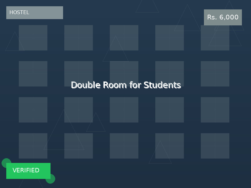 Double Room for Students