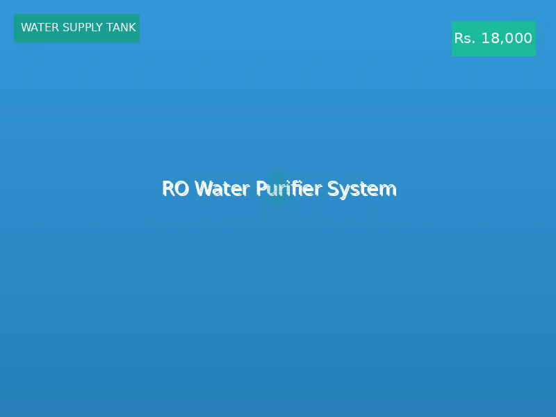 RO Water Purifier System