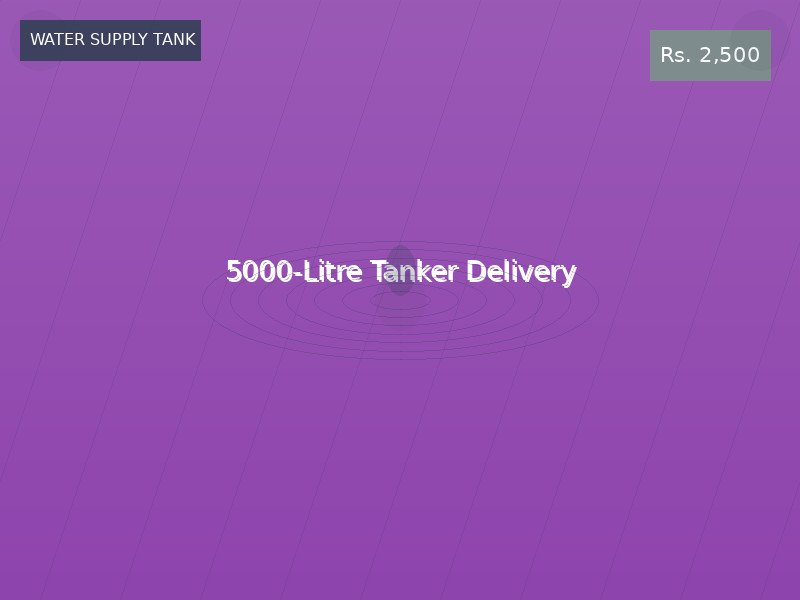 5000-Litre Tanker Delivery