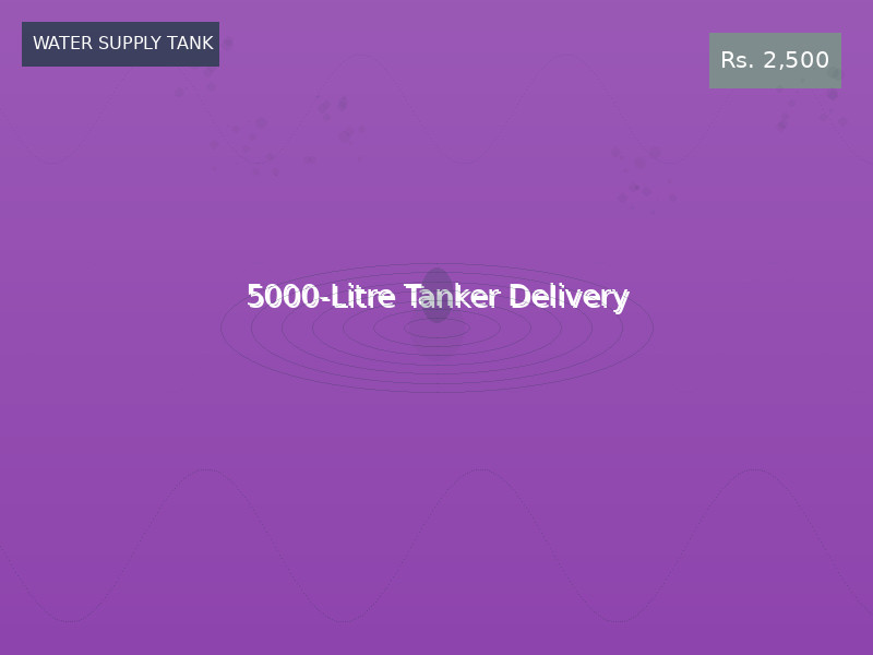 5000-Litre Tanker Delivery