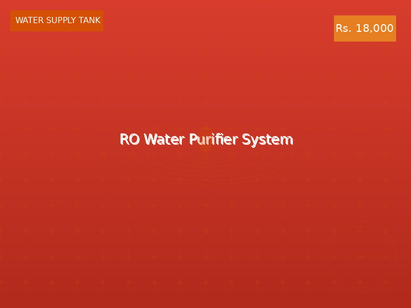 RO Water Purifier System