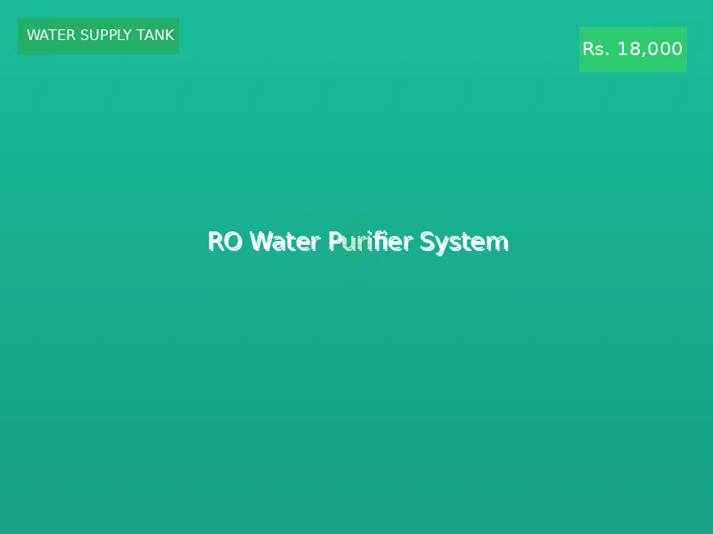 RO Water Purifier System