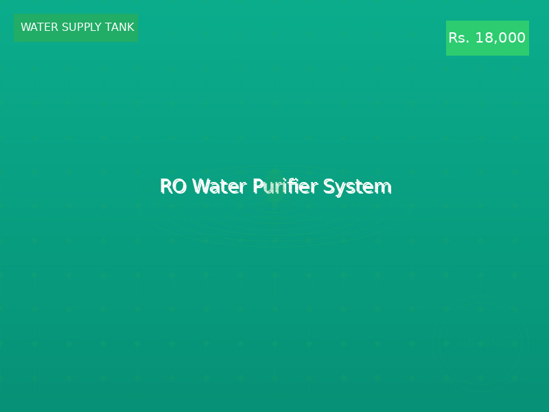 RO Water Purifier System