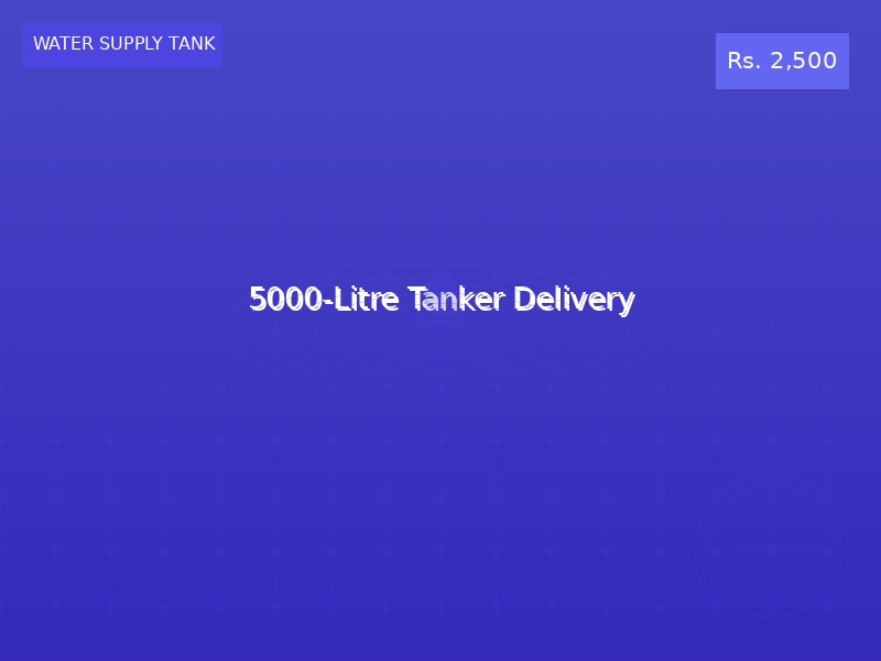 5000-Litre Tanker Delivery