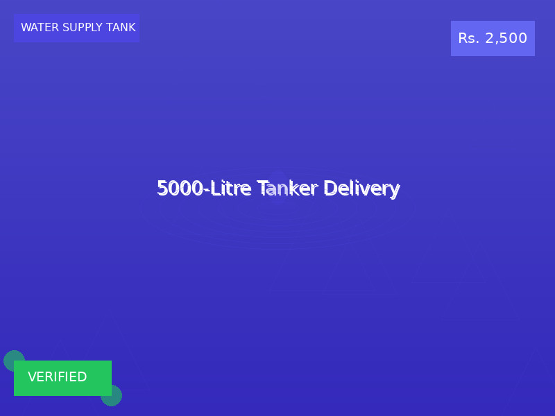 5000-Litre Tanker Delivery