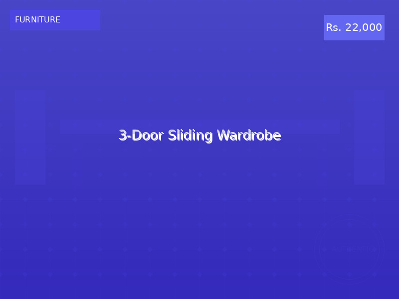 3-Door Sliding Wardrobe