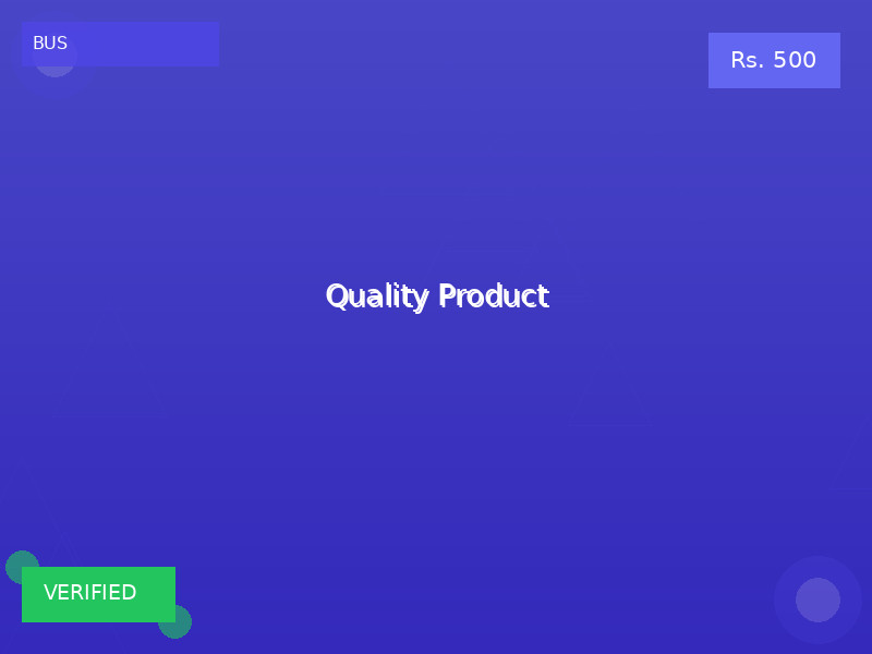 Quality Product
