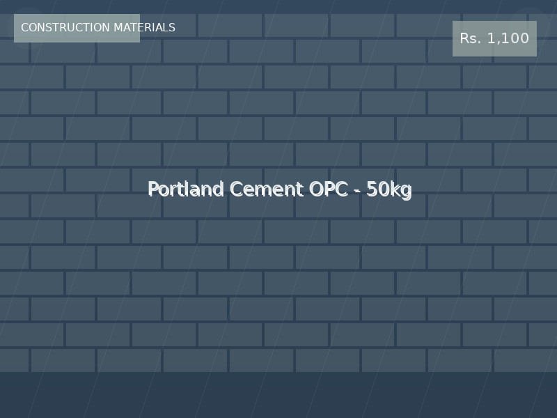 Portland Cement OPC - 50kg