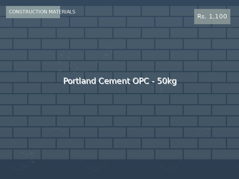 Portland Cement OPC - 50kg