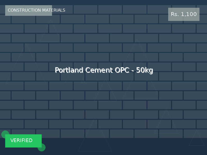 Portland Cement OPC - 50kg