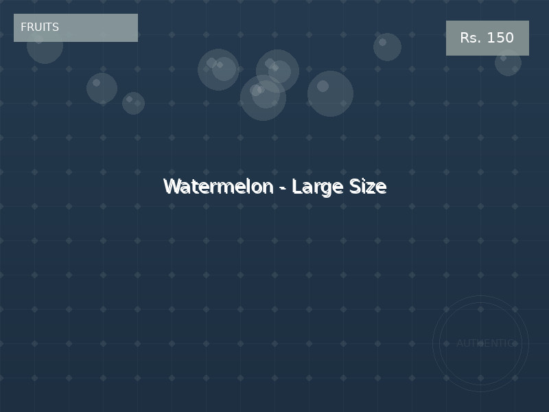 Watermelon - Large Size
