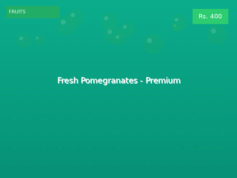 Fresh Pomegranates - Premium