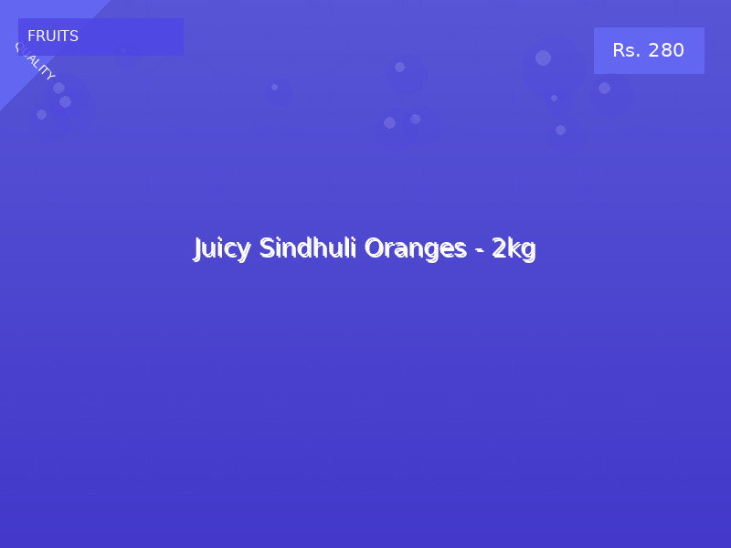 Juicy Sindhuli Oranges - 2kg
