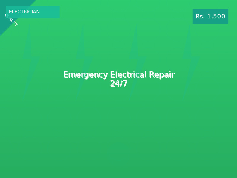 Emergency Electrical Repair 24/7