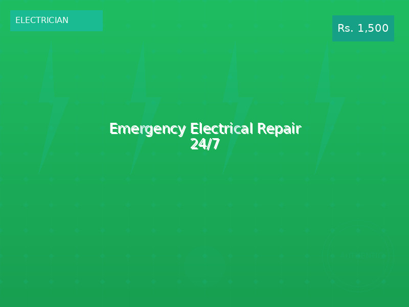 Emergency Electrical Repair 24/7