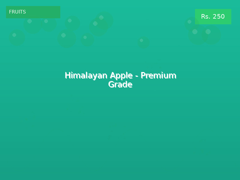 Himalayan Apple - Premium Grade