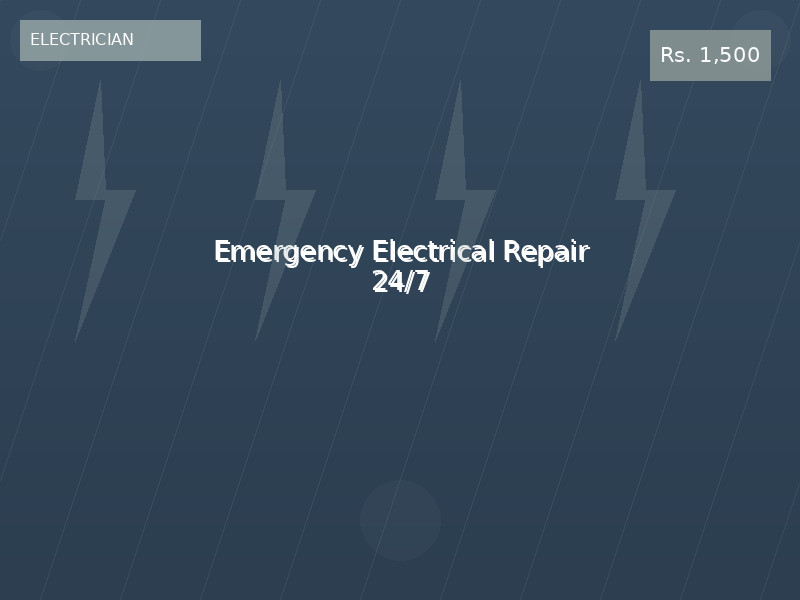 Emergency Electrical Repair 24/7