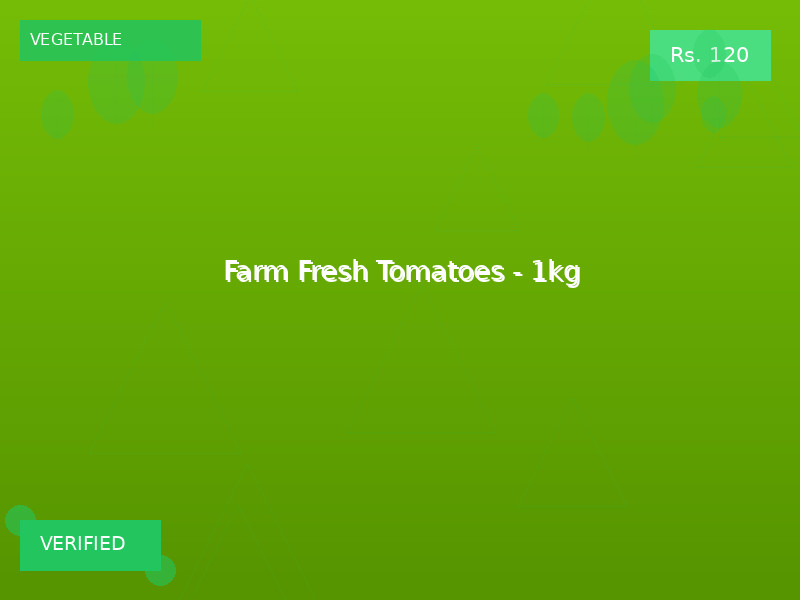 Farm Fresh Tomatoes - 1kg