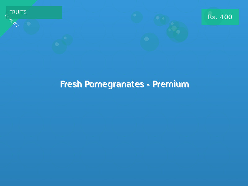 Fresh Pomegranates - Premium