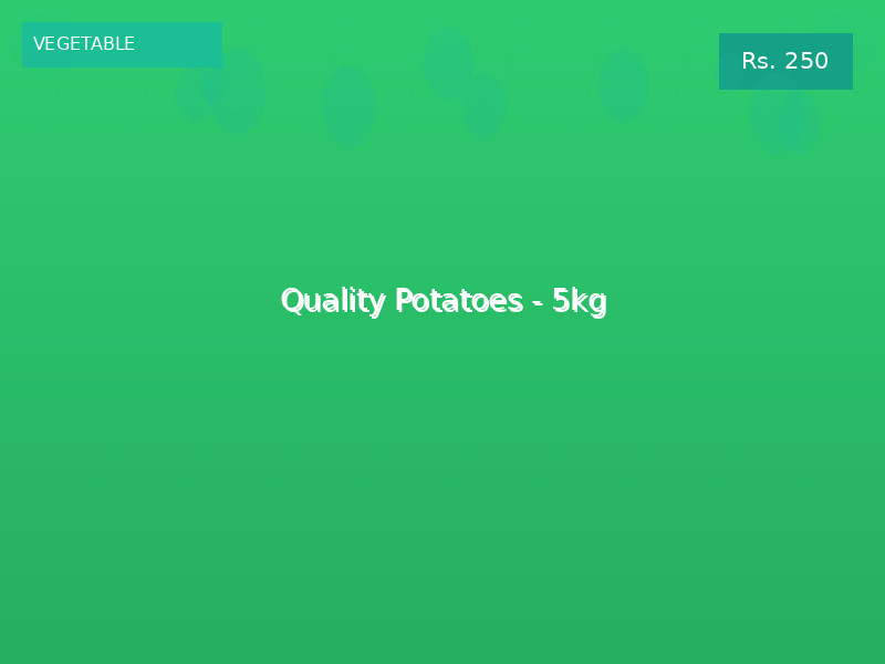 Quality Potatoes - 5kg