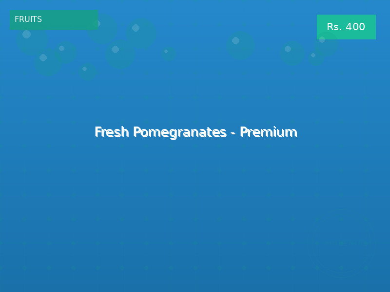 Fresh Pomegranates - Premium