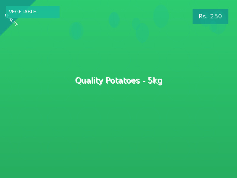 Quality Potatoes - 5kg