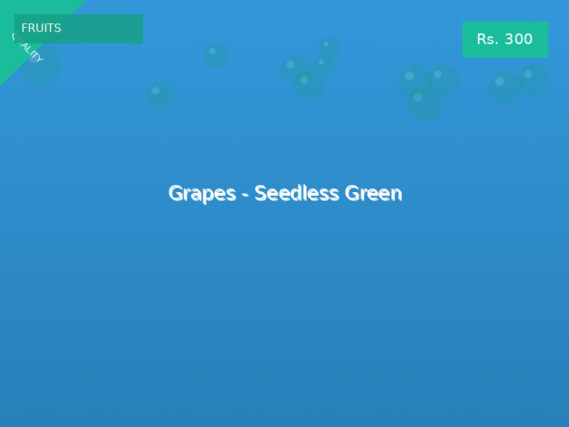 Grapes - Seedless Green