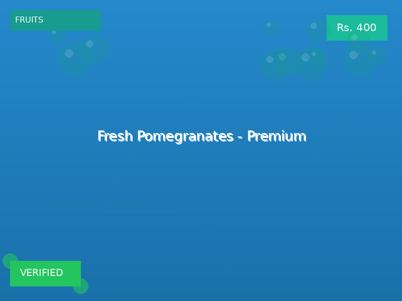 Fresh Pomegranates - Premium