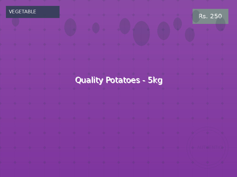Quality Potatoes - 5kg