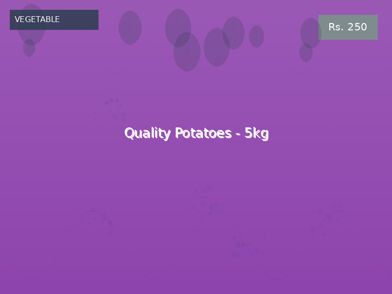 Quality Potatoes - 5kg